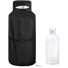 40 LB Propane Tank Cover for Flame King Ysn401 Propane Tank, Waterproof Greaseproof RV Propanes Gas Tank Cover for Outdoor/BBQ/RV/Truck Campers