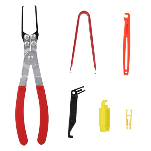 Fukaisu 6 Pcs Relay and Fuse Removal Tool Set, Automotive Relay Puller Pliers & Fuse Puller Tool Car Electrical Disconnect Pliers for Car Motorcycle Truck Fuses Replacement