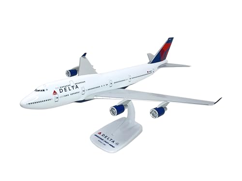 Flight Miniatures Delta (07-Cur) 747-400 1:200 Scale - Collectible Replica of Delta Airlines Aircraft - Part# ABO-74740H-022