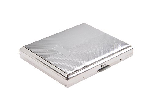 Quantum Abacus Cigarette Case made of zinc alloy, modern elegance, holds 20 cigarettes, Mod. 784-11 (US)