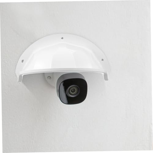 Protector para cámara exterior Happyyami blanco y resistente a la lluvia 6