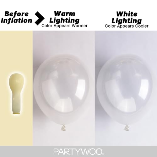 Image of PartyWoo Clear Balloons 140pcs Different Sizes of 18 12 10 5 Inch Transparent Balloon Arch Kit for Graduation Wedding Baby Shower Bridal Shower Anniversary Birthday Party Decorations Clear-Y2