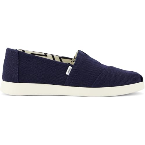 Image of TOMS Women's Alpargata Plus Slip On Espadrille, Textile Upper, Relaxed Fit, CloudBound Insole, Stretchy Easy On and Off