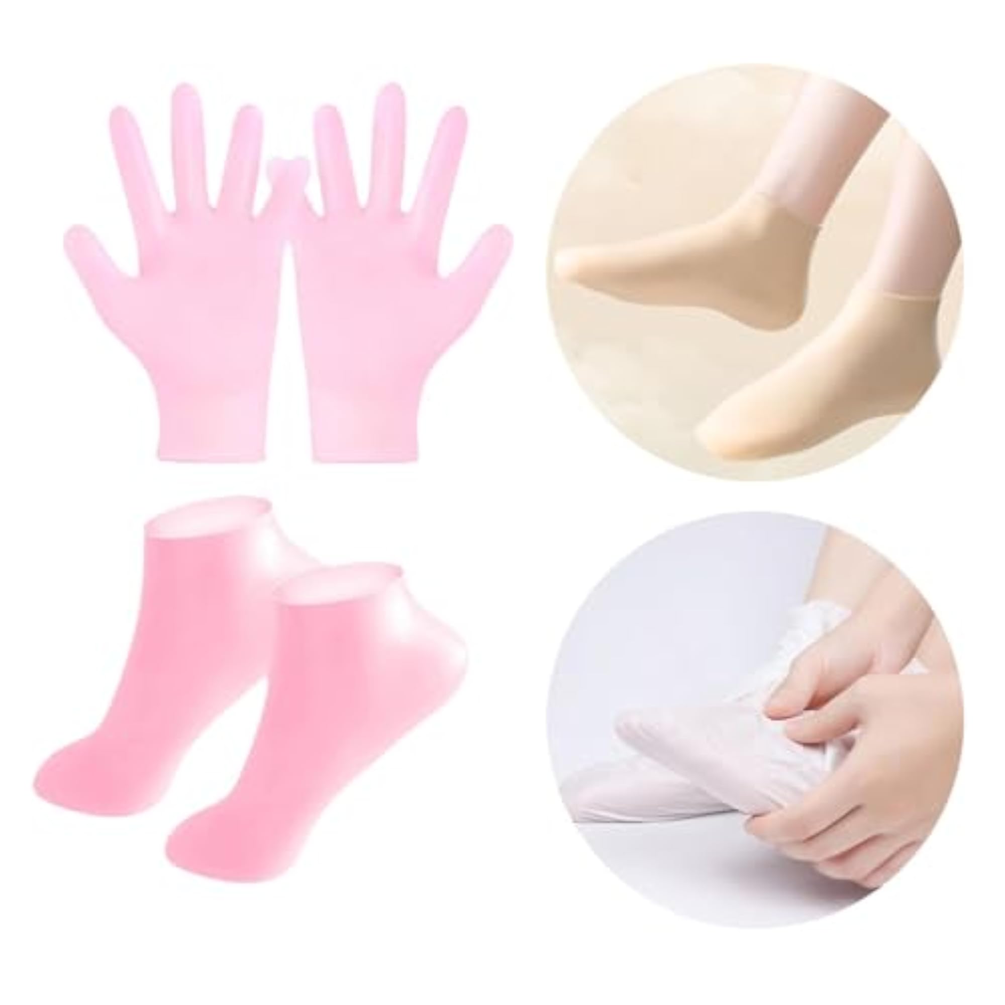 Silicone Gloves and Socks Spa for Daily Use