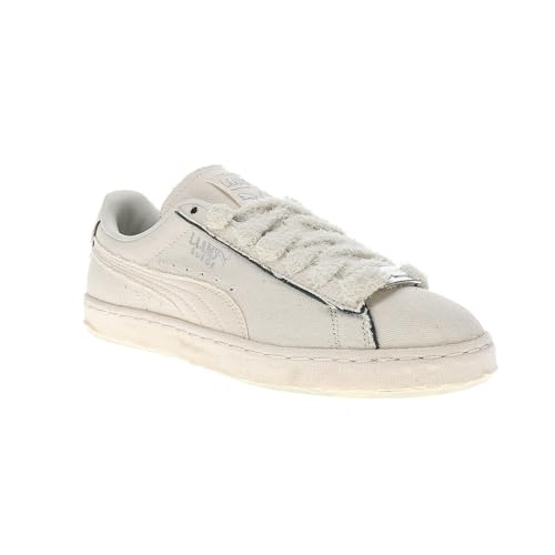 PUMA Mens Suede Laams Blank Canvas Lace Up Sneakers Shoes Casual - Beige - Size 12 M2
