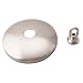 Portfolio 5-in L x 5-in dia Brushed Nickel Light Cap and Finial Kit