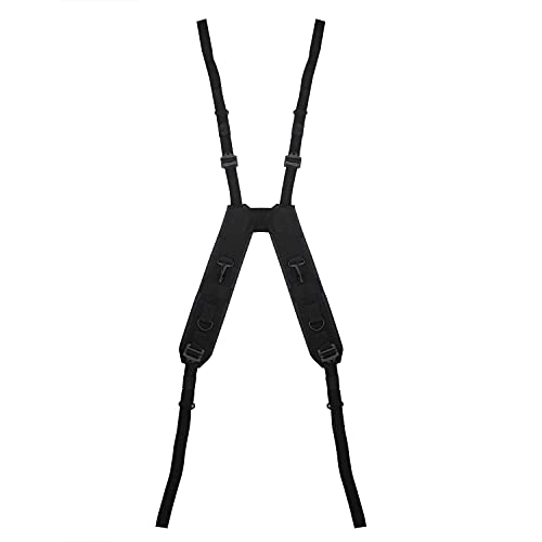 Rothco +Gi Type H Style Lc-1 Suspenders, Black