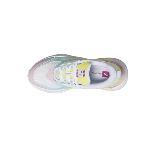 PUMA Kids Girls Rs-Fast P0p Gltch Lace Up Sneakers Shoes Casual - White4