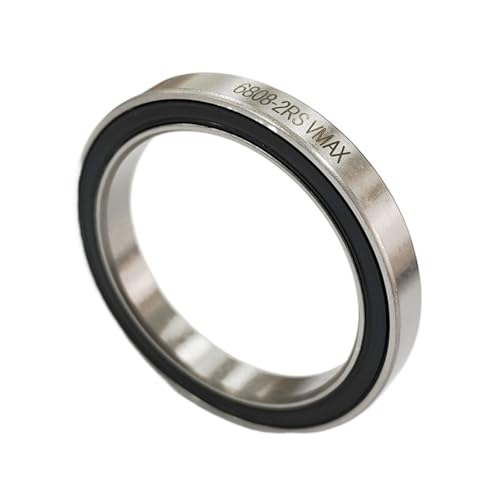 Roulement 6808-2RS MAX ABEC-3 en acier haute résistance 40x52x7