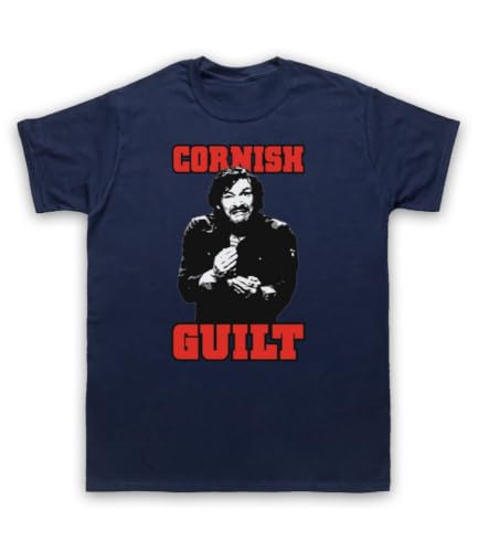 Image of My Icon Art & Clothing Boosh Howard Moon Mens T-Shirt, Navy Blue, S