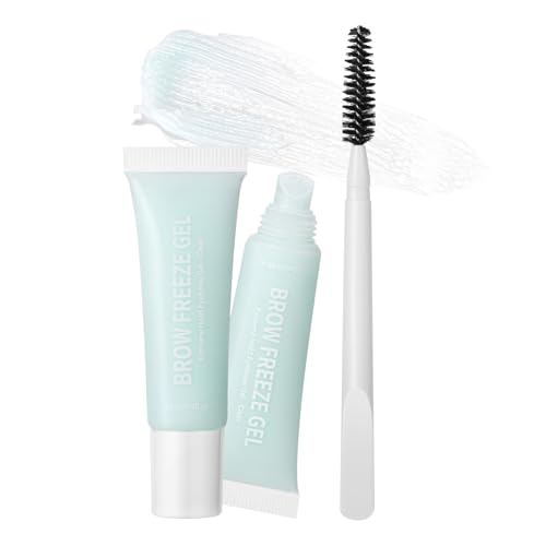 Bajbumgn Gel Para Cejas | Fijador De Cejas | 12Ml Secado Rápido Larga Duración Resistente Al Agua Natural Con Cepillo Para Fiestas Diarias Viajes Bodas