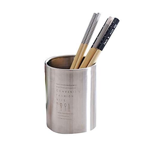 Preisvergleich Produktbild LEVEL GREAT Einfache Art-Küche Edelstahl-Utensilien Kochlöffel Werkzeug Zubehör Kochlöffel Multifunktions-Storage Tool Essstäbchenhalter