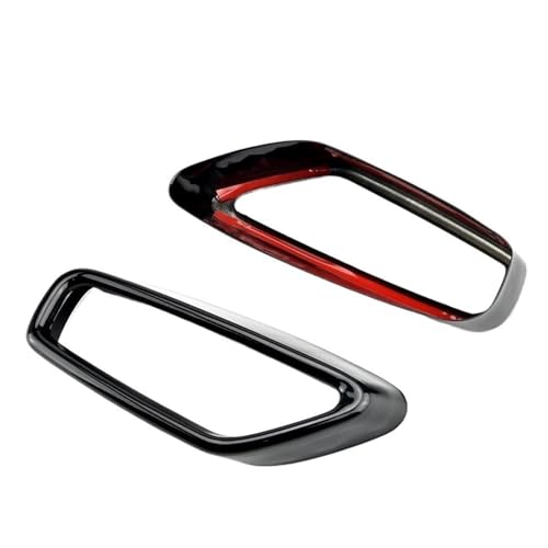 Gorge queue de voiture en acier inoxydable noir pour Série 5 G30 G31 G38