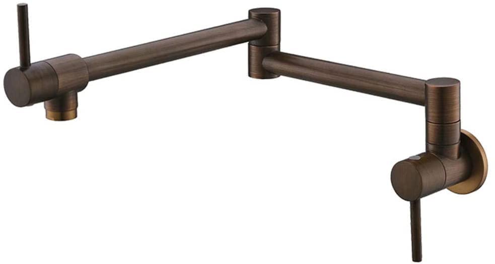 Grifo De Pared De Caño Diagonal Giratorio Con Llave Gerontológica De