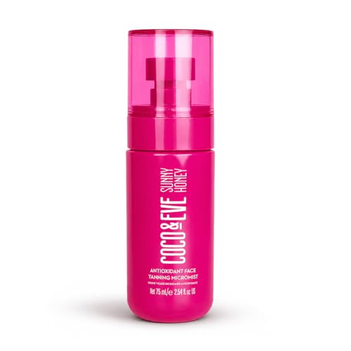 Best Self-Tanner Dermatologist Recommended: What Actually Works on Skin Over 50 12 Coco & Eve Face Tanning Micromist – Sunless Facial Self Tanner Ultra Fine Mist for Face, Included Hyaluronic Acid & Antioxidants, Fast-Absorbing, Streak-Free Glow, Vegan & Cruelty-Free 2.54 Fl Oz