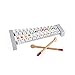 Janod - Xilofono in Metallo Coriandoli, Strumento Musicale per Bambini, Giocattolo Di Imitazione e Risveglio Musicale - Da 2 Anni in su, J07604