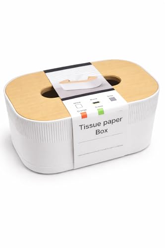 Tissue Box Cover Elegant Tissue Box Holder for Home Office Car Hotel Decor | Living Room Bedroom Bathroom | Facial Tissue Holder Car Tissue Box Holder