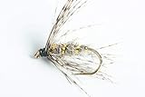 Blue Wing Olive Hare's Ear Soft Hackle Wet Fly (Natural, 12)