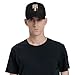 Kit Music Connor Fashionable, Sweat-Absorbent, Breathable, Sun-Shading, Versatile Outdoor Hat Black