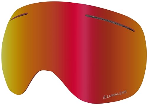 Dragon X1 Replacement Lens Snow Goggles One Size Luma Red Ionized