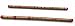 2 Professional Bamboo Flutes C & E Bass Bansuri with Combined purchase discount