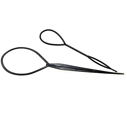 PARFINER Hair Bun Maker French Twist Hairstyle Clip with Snap Comb, Elastic Bands, and Hair Styling Accessories - Thumbnail 5