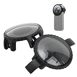 vbestlife dual lens guards per insta360 one x2 camera, 10 m/33ft impermeabile obiettivo pc custodia protettiva per insta360 one x2 panorama action camera accessorio