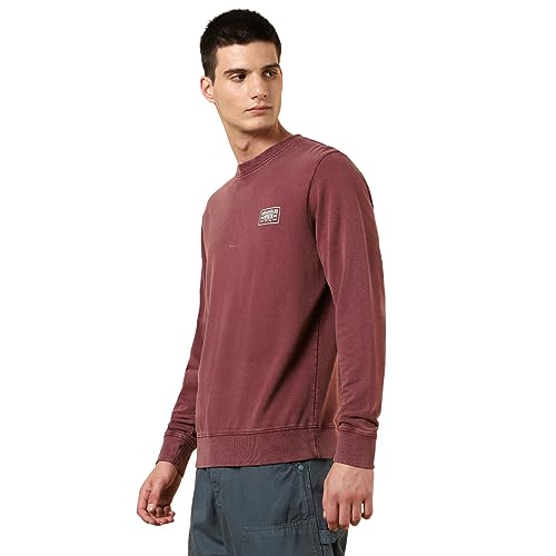 Image of Wrangler Men's Back Print Black Sweatshirt (Regular)