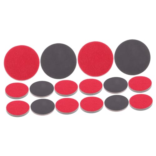 ARTIBETTER Bowling Ball Polishing Kit 16pcs Sanding Sheets Bowling Equipment Cleaning Pad Accessory