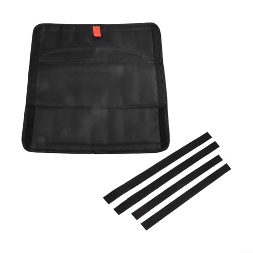 Parasol plegable para caravana, 16.25 x 16.25 pulgadas, cubierta reflectante de ventilación de techo con aislamiento de 4 capas, pantalla de película de aluminio sin taladrar para remolque de caravana