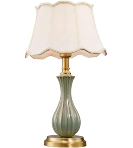 Lampe de table de chevet créatrice d'ambiance chaleureuse en céramique