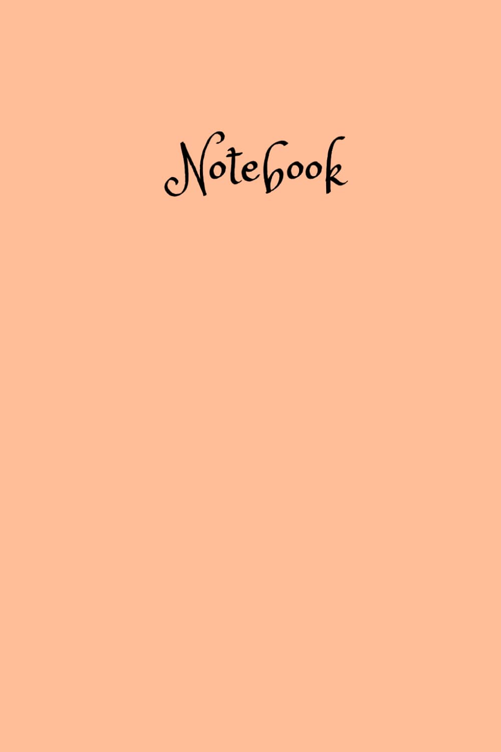 Fuzzy Peach Notebook: Notebook Journal for Writing Good Ideas - The Color of Your Year