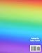 Pastel Rainbow Notebook College Ruled 8" X 10" 120 Pages: Pastel Rainbow Notebook 8 X 10 College Ruled 120 Pages