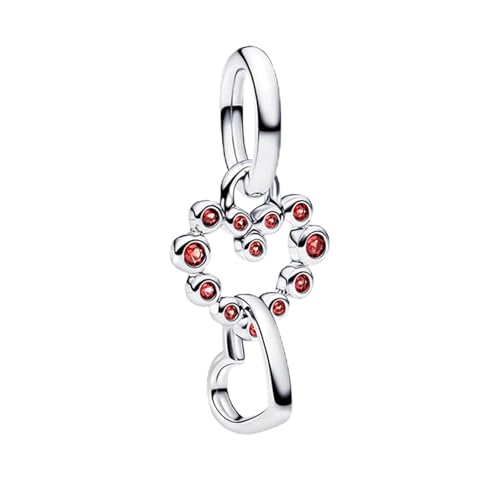 Amuefer Charms de Plata 925 para Pulseras y Mujeres, Perlas de Animales Gatos, Perros, Huellas de Patas, Aves, Elefantes, Colgantes de Perlas, Regalos de Cumpleaños para Familia y Amigos, onesize