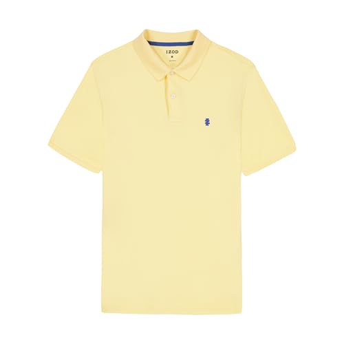 IZOD Men's Short Sleeve Interlock Polo Shirt4