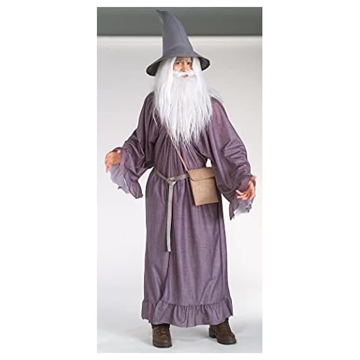 Rubbies - Disfraz de Gandalf para Hombre, Talla única (16305STD)