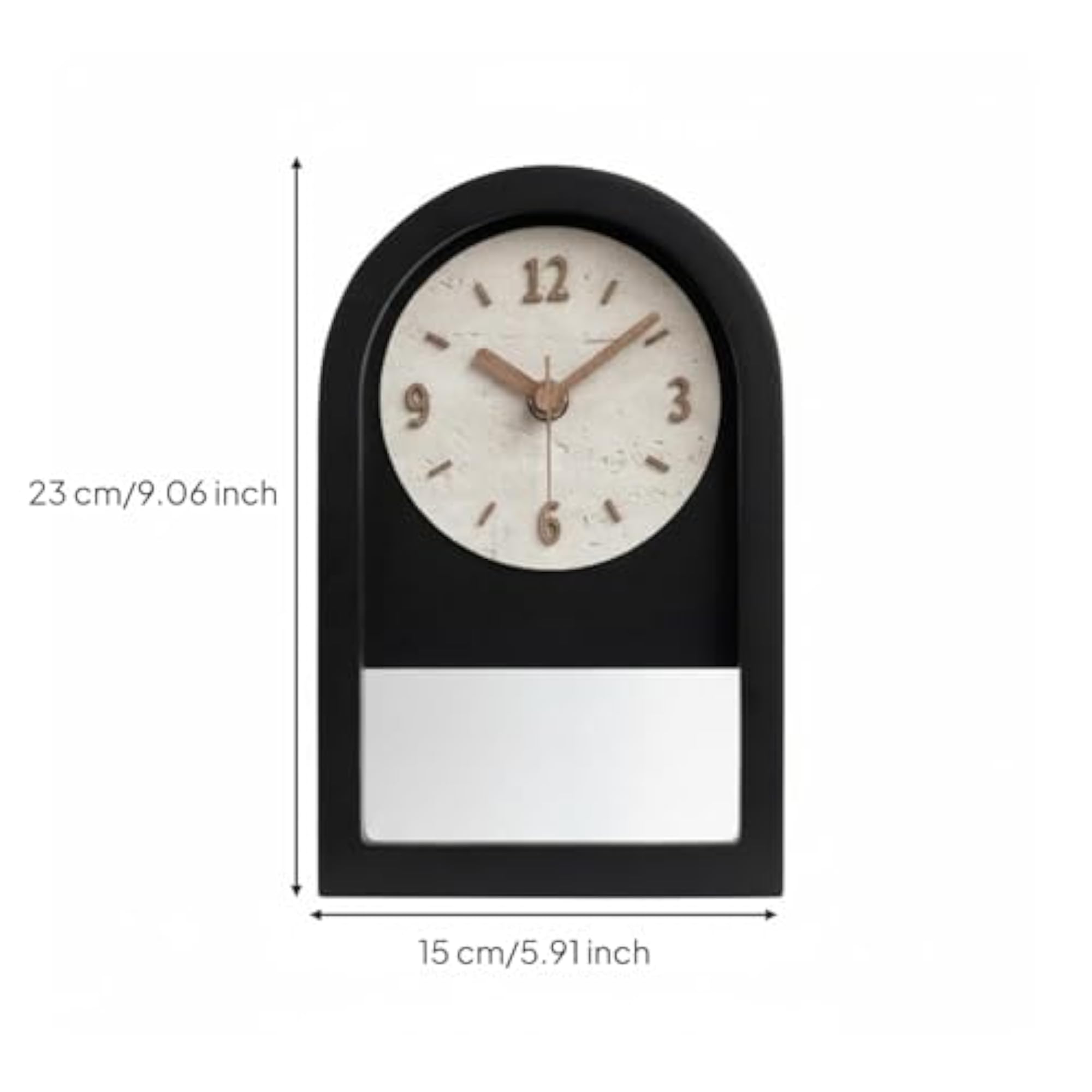 Artistic Noiseless Table Timekeeper, Luxury Design