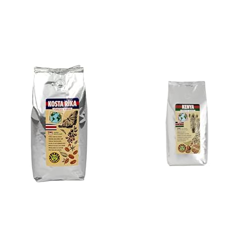 KAHVE DUNYASI Kahve Dünyası Kosta Rika Kavrulmuş Çekirdek 1 Kg ve Kahve Dünyası Kenya Kavrulmuş Çekirdek 1 Kg