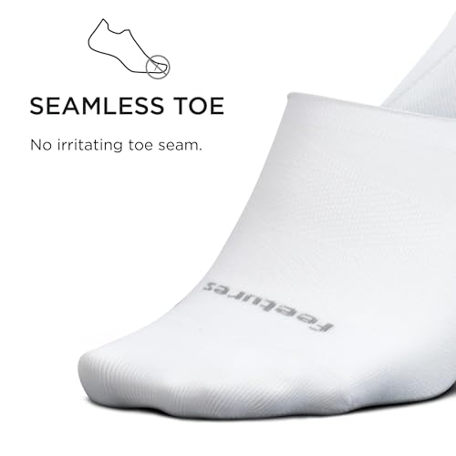 Image of Feetures Elite Ultra Light Invisible Socks - Anti-Slip Sport Sock Liner with Targeted Compression