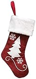 Gewicht: 15g. Mode Weihnachten Schwarz Rot Socken Hängen Weihnachtsbaum Dekoration Orente Neujahr Süßigkeiten Tasche Geschenke Geschenke Socken Weihnachten Dekoration (Farbe: B), Farbe: B (Farbe: a), Farbe: B QQQNE