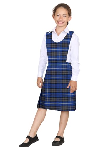 Vestido de tartán sin mangas confeccionado con plisado de alta costura