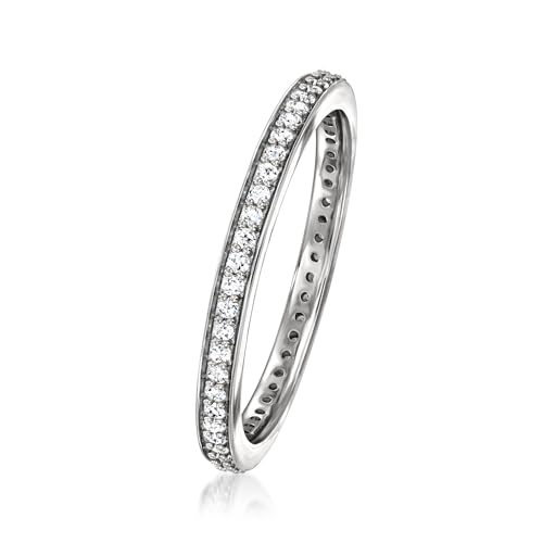 Ross-Simons 0.25 ct. t.w. Lab-Grown Diamond Eternity Band in Sterling Silver3