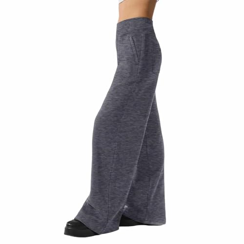 Girls Sweatpants Casual Straight Leg High Waist Joggers Baggy Wide Leg Sweat Pants for Teen Girl Fall Trousers with Pockets3