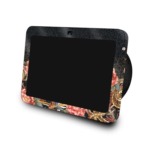 Image of Glossy Glitter Skin Compatible with Amazon Echo Show 8 (3rd Gen, 2023) - Stitch Dragons - Premium 3M Vinyl Protective Wrap Decal Cover - Easy to Apply, Crafted in The USA by MightySkins