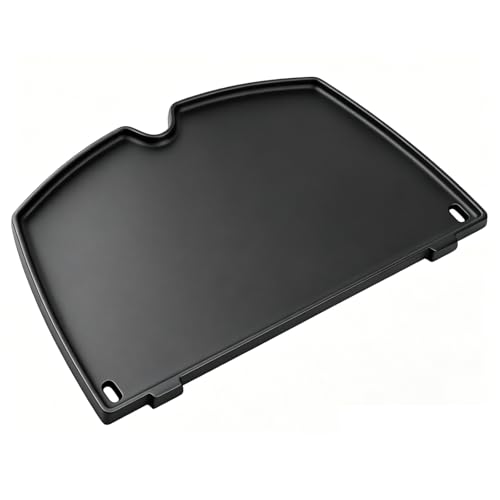 32 X 22CM 6558 Plancha de Cuisson pour Weber Q100, Q120, Q140, Q1000, Q1200, Q1400 accessoires barbecue, Plaque plancha Gril à Gaz Pièces de Rechange pour...