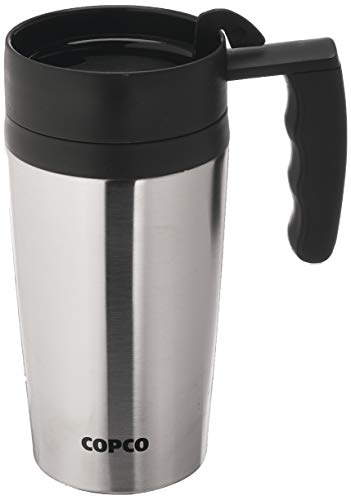 Copco Stainless Steel Insulated Travel Mug, 14-Ounce