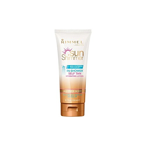 Rimmel Sunshimmer In Shower SelfTan 200ml (Pack of 2