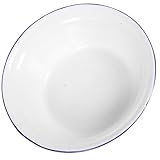 Bol mélangeur : ce bol à soupe émaillé au style classique est polyvalent et convient à de nombreuses occasions. pratique et esthétique, il peut également servir de bol mélangeur à salade