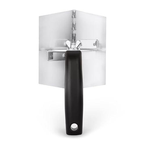 Lobo Tools Adjustable Drywall Inside Corner Trowel 3 x 5 Stainless Steel Adjustable Angle Corner Trowel for 88150 Inside Corners