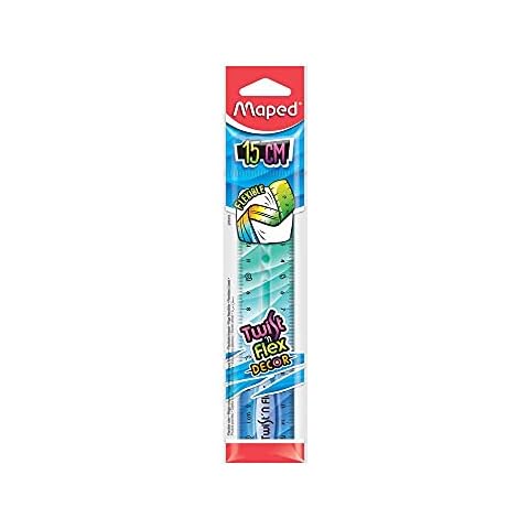 Maped 15 cm Flexible Ruler with Colour Gradient Cover